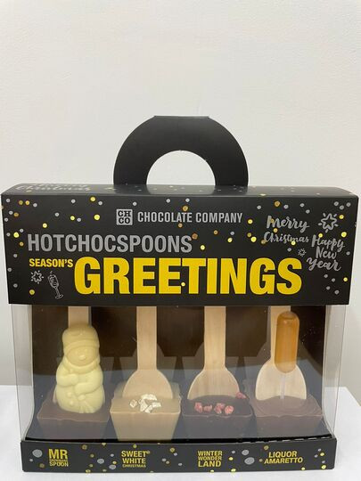  TM LORD Набор шоколадных ложек «SEASON`S GREETINGS» (4 ложки по 50 гр), 200гр в Усть-лабинске